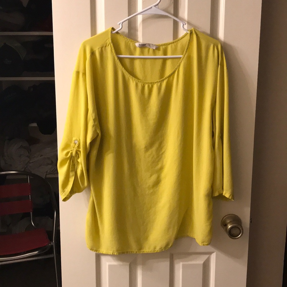 Yellow Old Navy top